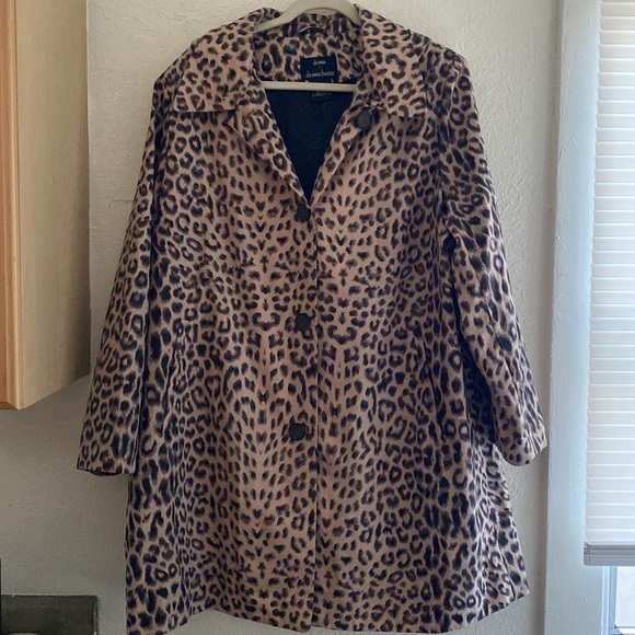 DENNIS BASSO Cheetah trench coat - Picture 3 of 14
